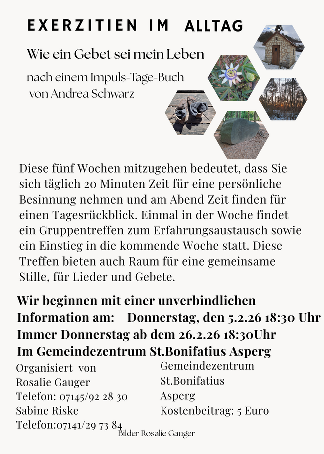 Exerzitien im Alltag 2026 Exerzitien im Alltag 2026