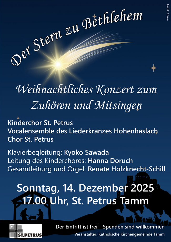 Einladung zum Adventskonzert